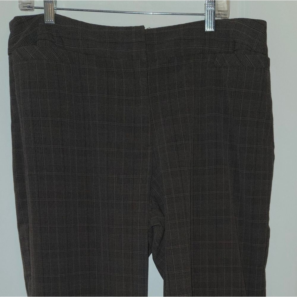 Ninety Brand Brown Plaid Dress Pants - Picture 6 of 7